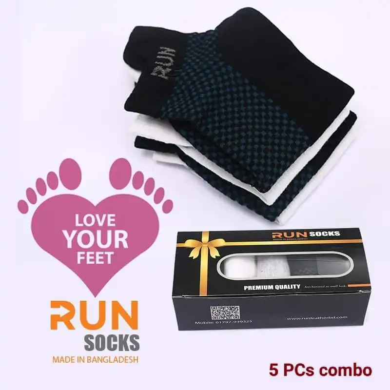 Run 100% coton Febrik Socks (5 pair)